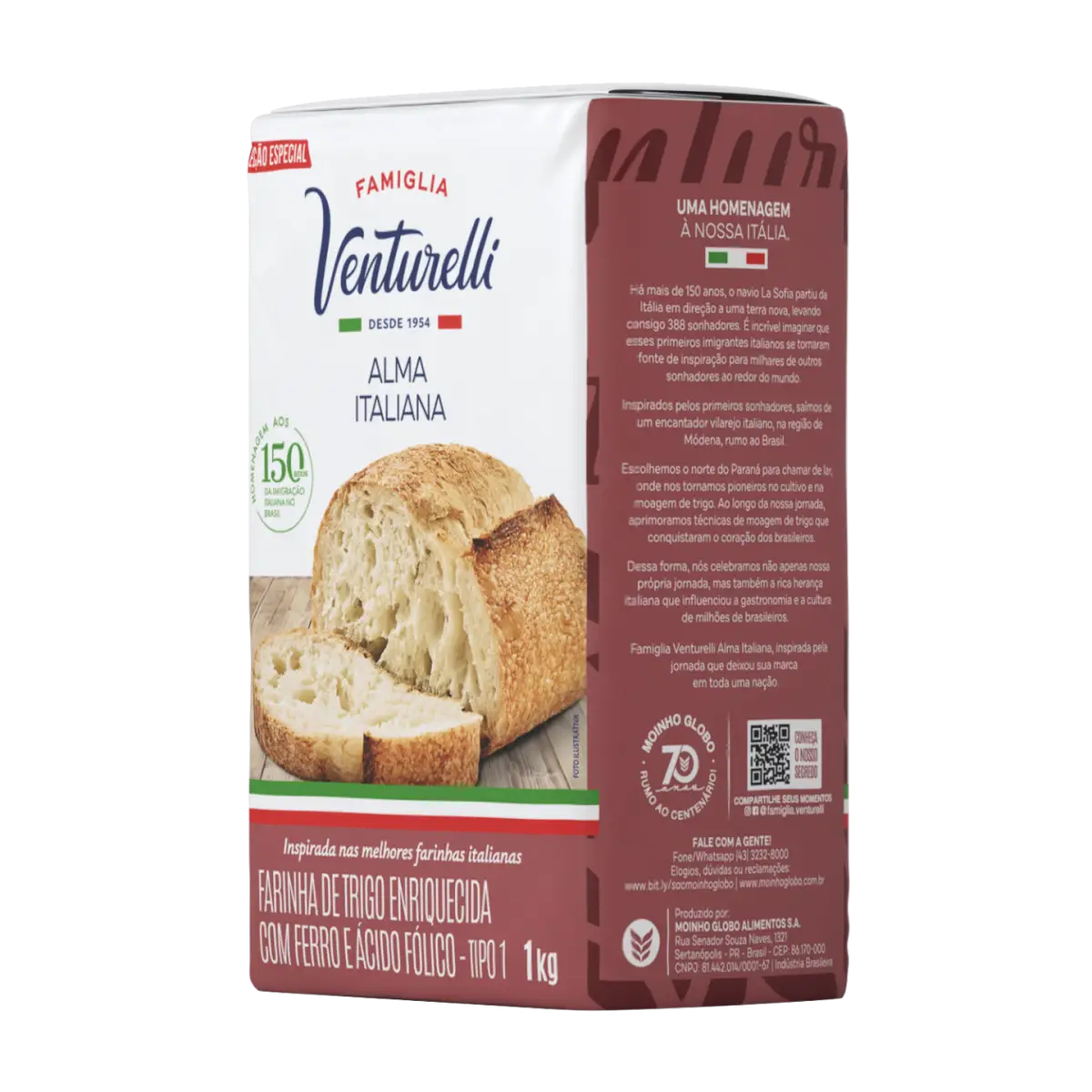 Farinha de Trigo - Alma Italiana