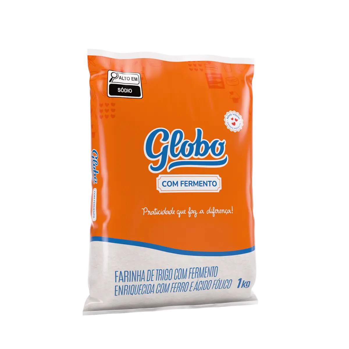 Farinha de Trigo - Globo com Fermento